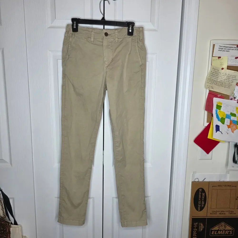 American Eagle Flex Slim Men's Khaki Pants 28x32